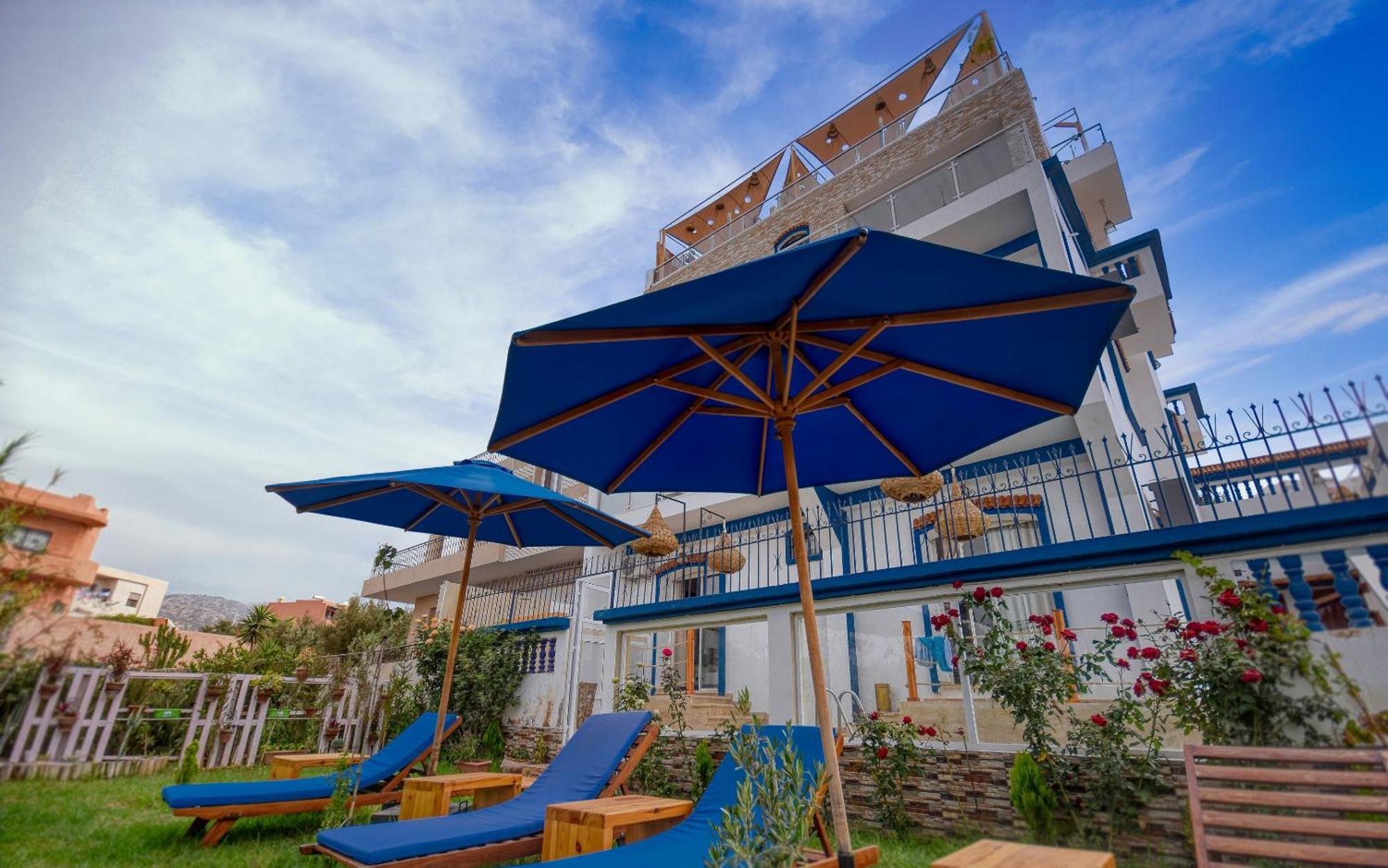 Blue Wave Lodge Agadir n'Ait Sa エクステリア 写真
