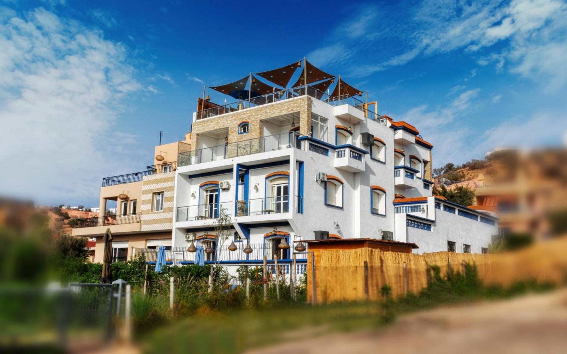 Blue Wave Lodge Agadir n'Ait Sa エクステリア 写真
