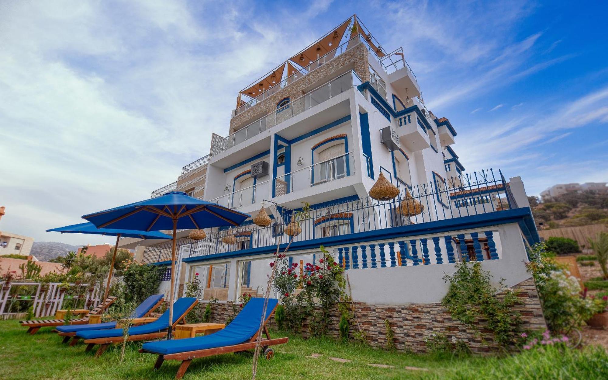 Blue Wave Lodge Agadir n'Ait Sa エクステリア 写真